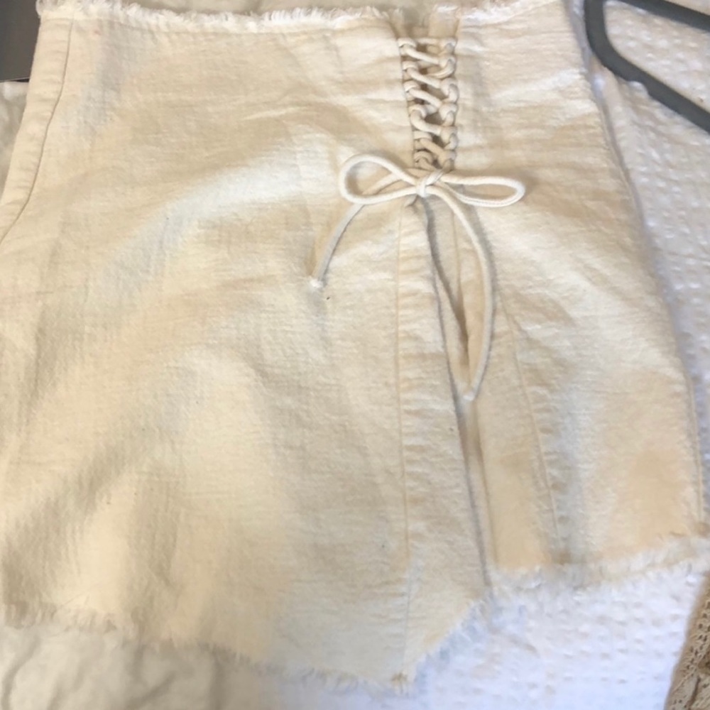 Cream color Mango skirt